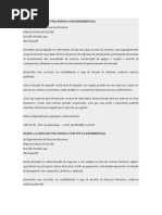 Modelo de Carta de Intenção  Pedagogia  Escolas