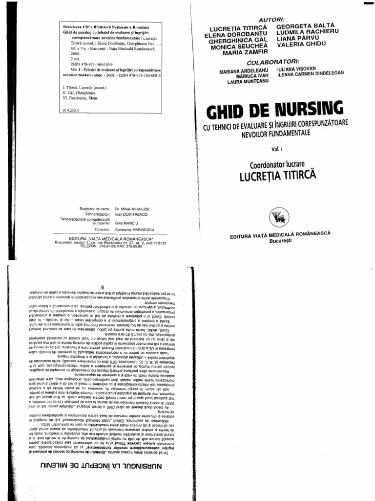 Ghid de Nursing PDF 
