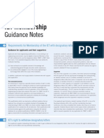 2014 IET Membership Application Guidance Notes