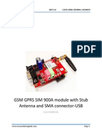 GPRS GSM Sim900A Modem With Stub Antenna and SMA connector-USB