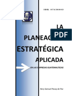 PLANEACION ESTRATEGICA EMPRESAS GUATEMALTECAS