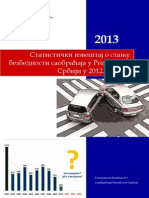 Statisticki Izvestaj o Stanju BS u RS Za 2012