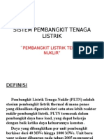 Sistem Pembangkit Tenaga Listrik