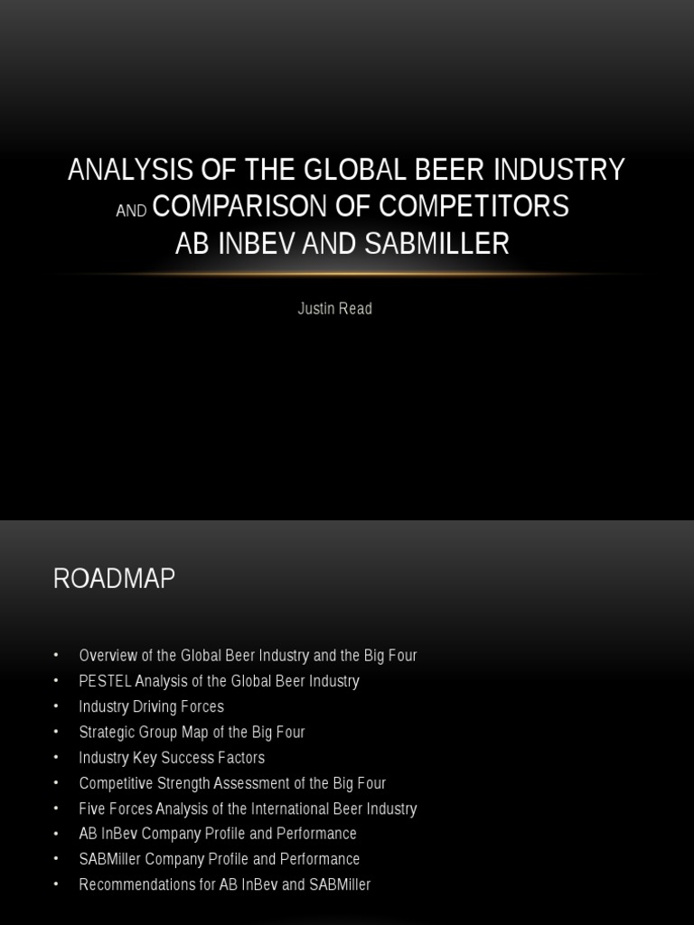 Global Beer Industry Thesis PDF Beer Brewery