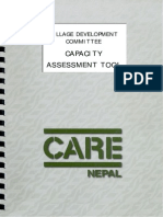 Village Development Committee - Capacity Assessment Tool