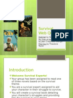 Survivalunitwebquest