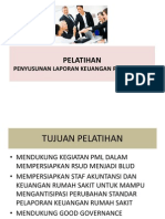 Blu Rsud - Pelatihan Penyusunan Laporan Keuangan Rumah Sakit PDF