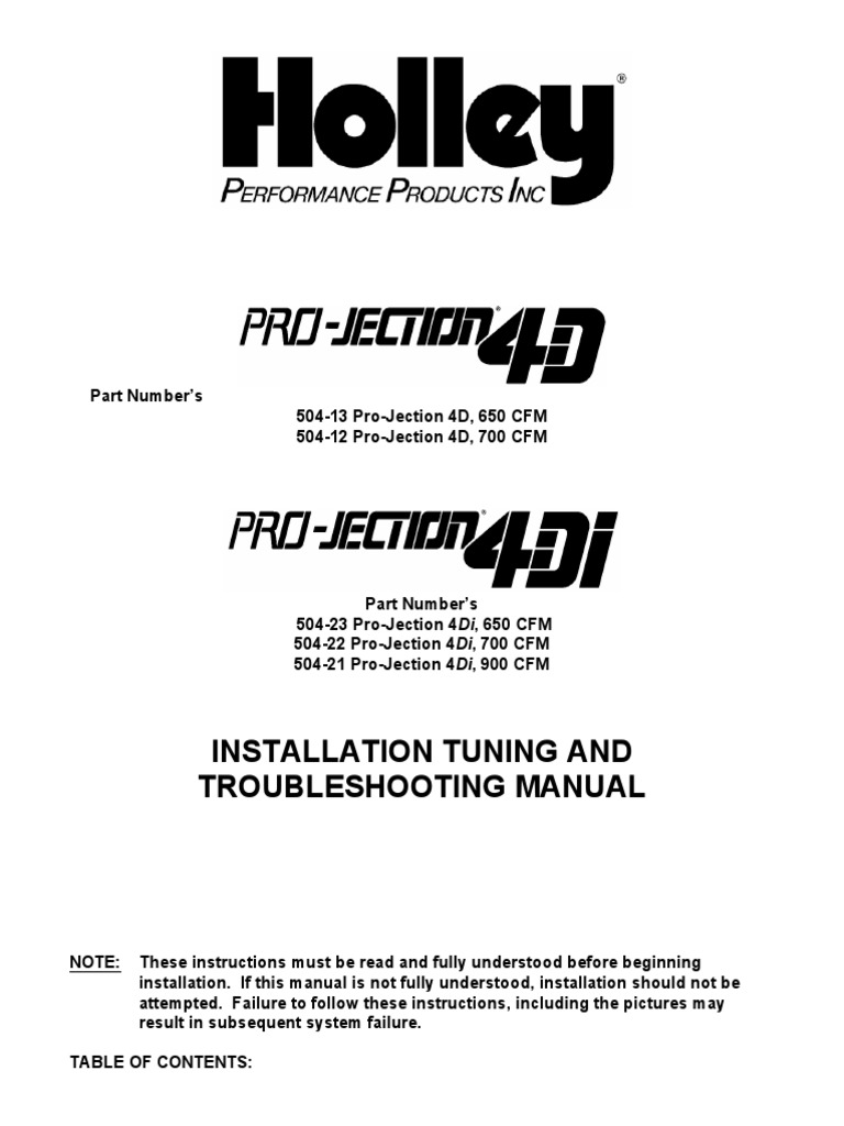 Holley ProJection 4D and 4Di Throttle Electrical Connector