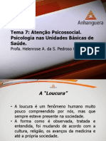 VA Psicologia e Servico Social II Aula 7 Tema 7