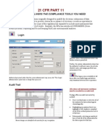 21 CFR Part 11 Compliance