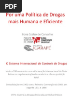 Por uma política de drogas mais eficiente