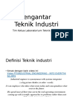 Pengantar Teknik Industri -Pendahuluan.pptx
