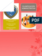 Planificacion Administrativa