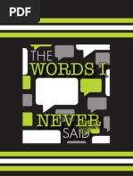 Download The Words I Never Said Volume 1 by TheWordsINeverSaid SN28419888 doc pdf