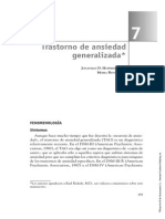 Trastorno de ansiedad generalizada