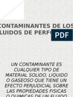 Contaminantes de Los Lodos