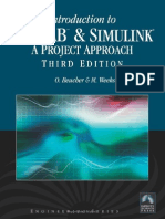 Introduction to MATLAB and SIMULINK - A Project Approach 3rd Ed - Ottmar Beucher, Michael Weeks ( Infinity Science, 2008)