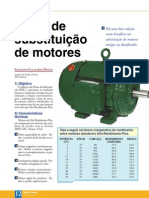 WEG Plano de Substituicao de Motores Artigo Tecnico Portugues Br