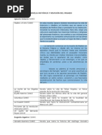 Cuadro de La Novela Histórica y Revisión Del Pasado