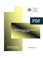 DOCUMENTO N° 24 - PROGRAMACIÓN DE AUDITORÍA. V.0.4