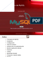 Administración MySQL PDF