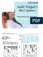 Judit Polgar's Best Games, PDF, Games Of Mental Skill