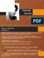 Hannah Arendt - Sobre La Violencia