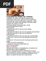 Coquetel de Frutas