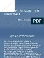 Iglesia Protestante en Guatemala 2014
