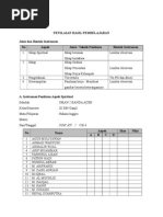 Instrumen Penilaian Anak