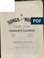 Schubert Barcarolle 6 Songs Without Words 1