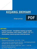 KEJANG DEMAM Slide