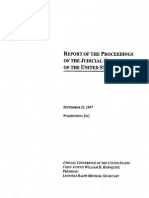 Judicial Conference Report of Proceedings (Sep. 23, 1997)