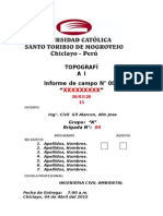 Informe de Topografia