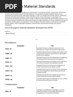 Aerospace Material Standards