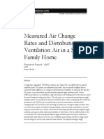 RR-9907 Measured Air Change
