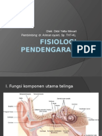 Fisiologi Pendengaran