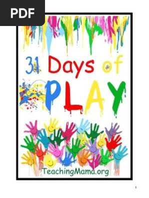 31 Days of Play eBook