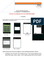 Due Date 13 of September 2015 Via Clouddeakin Dropbox: Sit 207 Android Programming Sub-Assignment 1: Ui Development (10%)