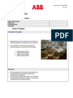 Transformer Oil Analysis: Equipment Information