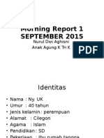 Morning Report 1 SEPTEMBER 2015