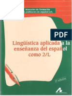 Linguistica Aplicada A La Enseñanza Del Español