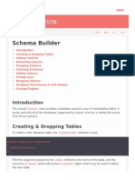 Laravel Schema Builder