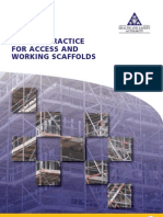 Code of Practice for Access and Working Scaffolds and Special Scaffold Structures in Steel