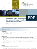 Comparison of the Central Adrenal Vein and the Common Trunk of the Left Adrenal Vein for Adrenal Venous Sampling