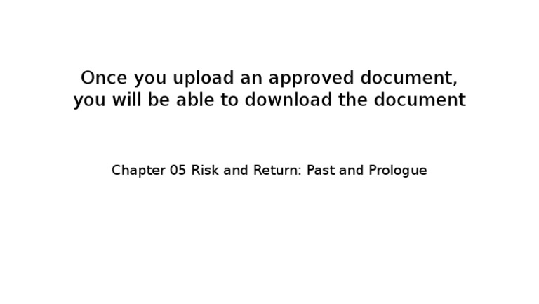 Once You Upload An Approved Document, You Will Be Able To Download The ...