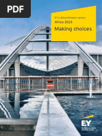 EY Africa Attractiveness Survey 2015 Making Choices