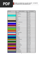 HTML - Lista Culori Sigure