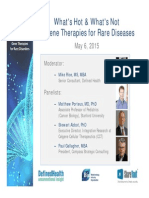 Web_Panel Gene Therapies for Rare Diseases May 6 2015