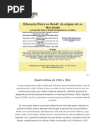 Educação Física No Brasil ,TODOS DEVEMOS DABER